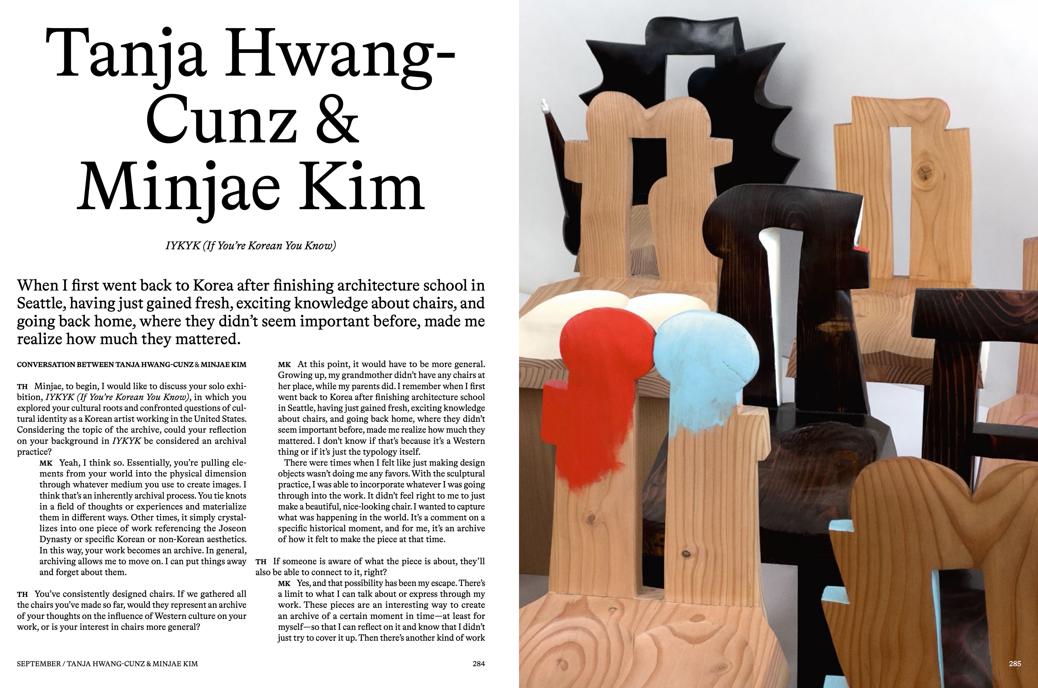 Minjae Kim — Interview: IYKYK